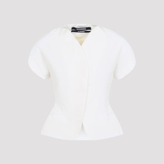 26FW 자크뮈스 자켓 JAW00153AW00907 100 WHITE