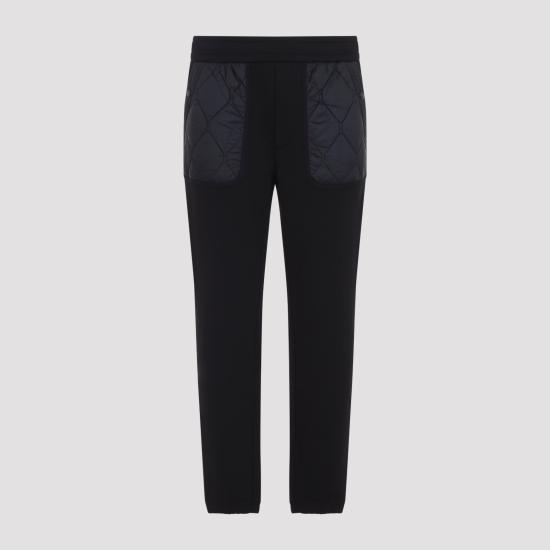 26FW 몽클레어 트레이닝/조거 팬츠 L20918H00018 89B3P 999 BLACK - MONCLER