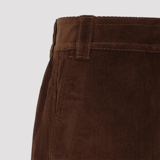 26FW 아미 스트레이트 팬츠 HTR923 CO0089 2221 CHOCOLATE BROWN - AMI