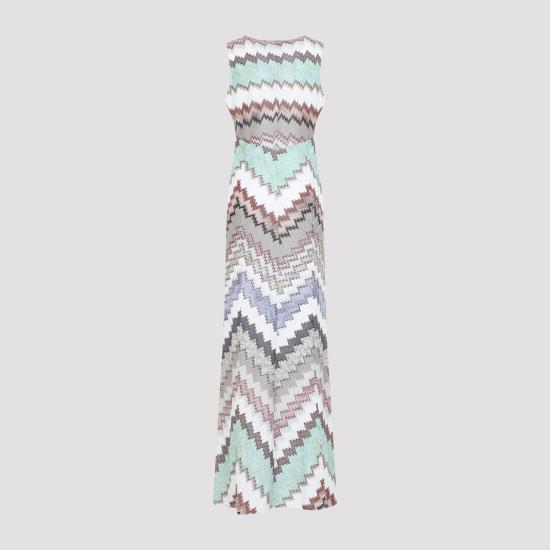26FW 미소니 롱 원피스 DS26SG1Y BR014W SM9Y3 MULTICOLOR - MISSONI