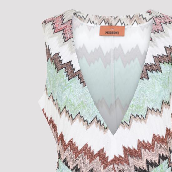 26FW 미소니 롱 원피스 DS26SG1Y BR014W SM9Y3 MULTICOLOR - MISSONI