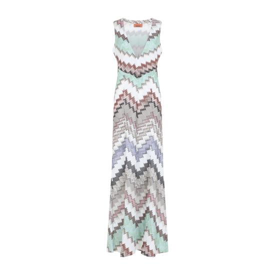 26FW 미소니 롱 원피스 DS26SG1Y BR014W SM9Y3 MULTICOLOR - MISSONI