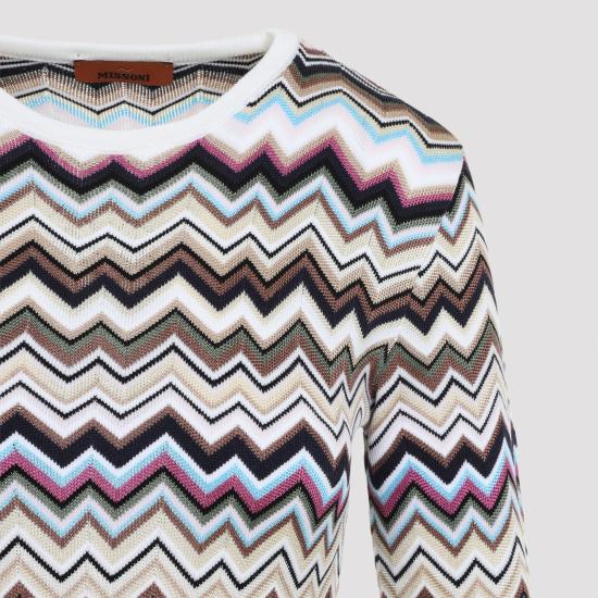 26FW 미소니 롱 원피스 DS26WG28 BK01K0 SMSPL MULTICOLOR - MISSONI