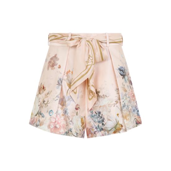 26FW 짐머만 숏팬츠 4257AF261 PEFL PEACH FLORAL - ZIMMERMANN