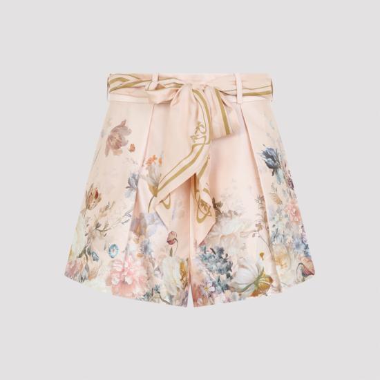 26FW 짐머만 숏팬츠 4257AF261 PEFL PEACH FLORAL - ZIMMERMANN