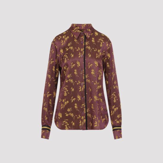 26FW 드리스 반 노튼 셔츠 2620107134261 401 PURPLE - DRIES VAN NOTEN