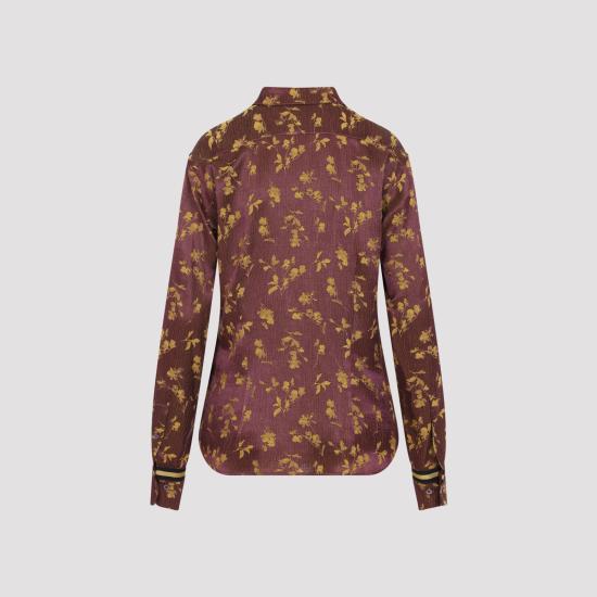 26FW 드리스 반 노튼 셔츠 2620107134261 401 PURPLE - DRIES VAN NOTEN