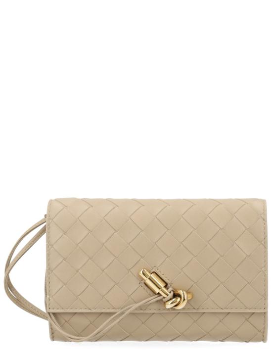26SS 보테가베네타 안디아모 파우치 온 스트랩 836940 VCPP29614 BEIGE - BOTTEGA VENETA