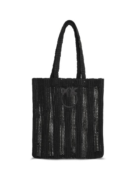 26SS 핑코 토트백 106728A39Y Z99 BLACK