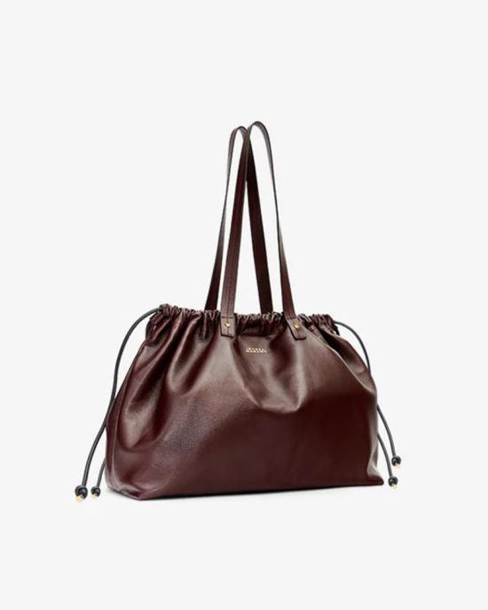 26FW 이자벨마랑 숄더백 ULT 010075 BORDEAUX TU BURGUNDY - ISABEL MARANT