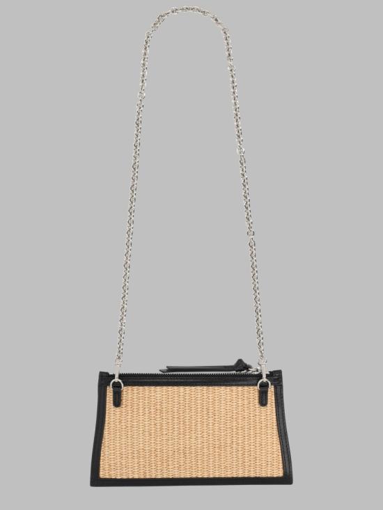 26SS 비비안웨스트우드 라피아 ORB 플랫 숄더백 5B01000EW W01D0B402 BEIGE - VIVIENNE WESTWOOD