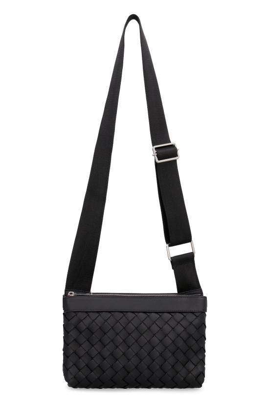  보테가베네타 크로스백 651938 BLACK - BOTTEGA VENETA