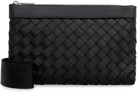  보테가베네타 크로스백 651938 BLACK - BOTTEGA VENETA