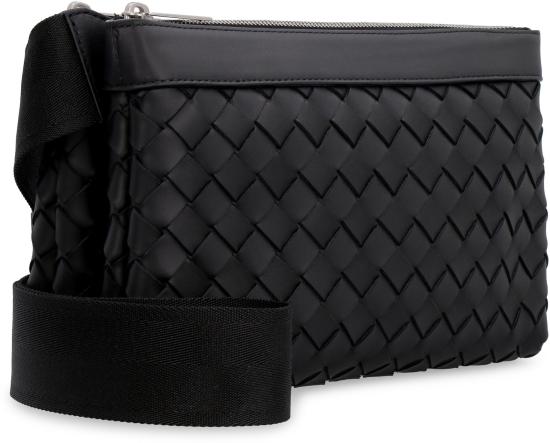  보테가베네타 크로스백 651938 BLACK - BOTTEGA VENETA