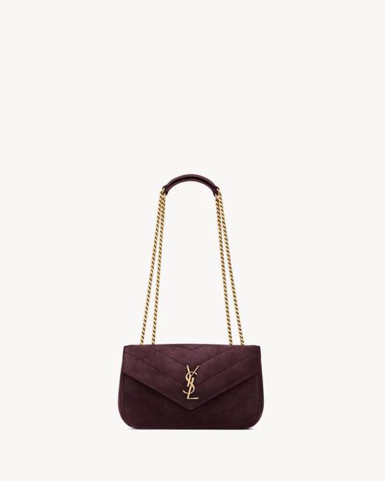 26SS 생로랑 숄더백 ULT 008986 BORDEAUX TU BURGUNDY