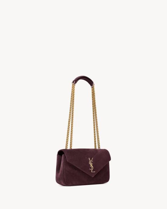 26SS 생로랑 숄더백 ULT 008986 BORDEAUX TU BURGUNDY - SAINT LAURENT