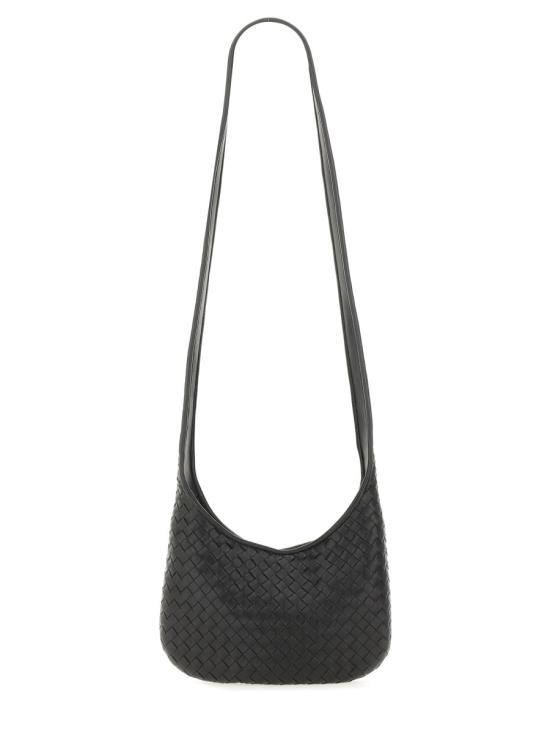 25FW 보테가베네타 스몰 베네토 크로스바디백 836918 V5RI18803 BLACK - BOTTEGA VENETA