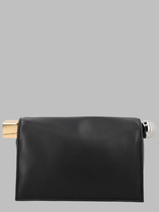 26FW 자크뮈스 론드 까레 클러치 BAW00356AC2 7L14990 BLACK - JACQUEMUS