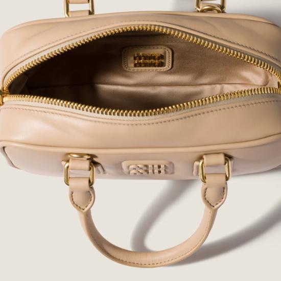 26FW 미우미우 토트백 ULT 010422 SABBIA TU BEIGE - MIU MIU