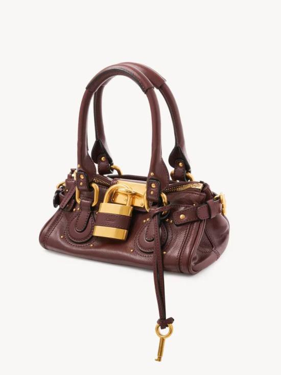 26SS 끌로에 토트백 ULT 009016 MARRON TU BURGUNDY - CHLOE