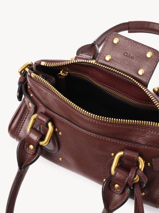 26SS 끌로에 토트백 ULT 009016 MARRON TU BURGUNDY - CHLOE