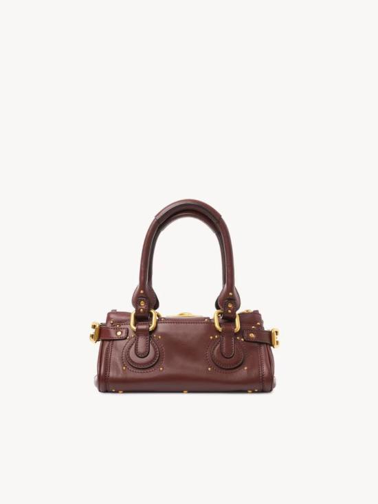 26SS 끌로에 토트백 ULT 009016 MARRON TU BURGUNDY - CHLOE