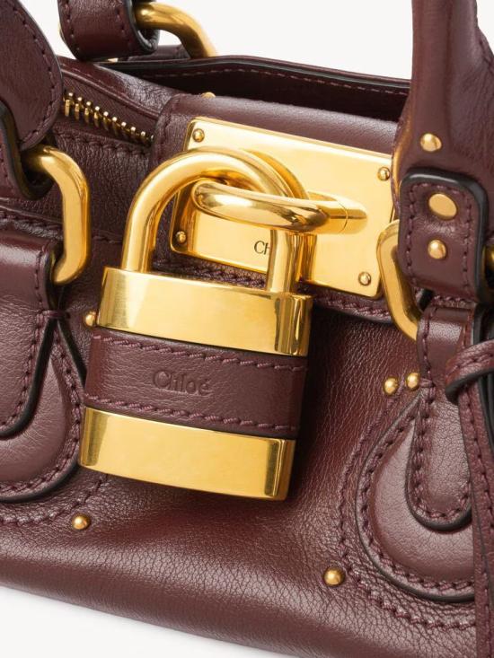 26SS 끌로에 토트백 ULT 009016 MARRON TU BURGUNDY - CHLOE