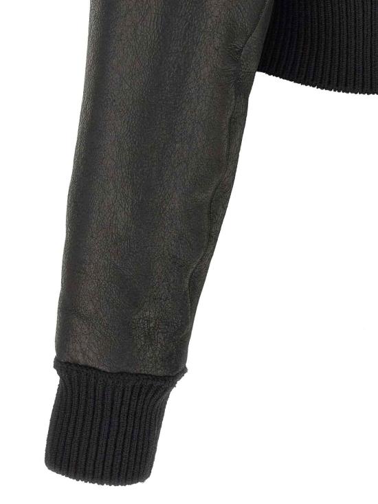 26FW 릭 오웬스 봄버 자켓 RU02F4780LSHC09 Black - RICK OWENS