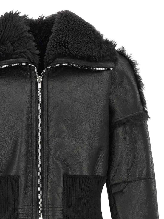 26FW 릭 오웬스 봄버 자켓 RU02F4780LSHC09 Black - RICK OWENS