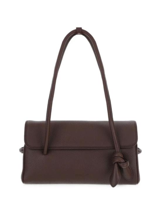 26FW 자크뮈스 숄더백 26HBAW00467AC03A03 880 DARK BROWN - JACQUEMUS