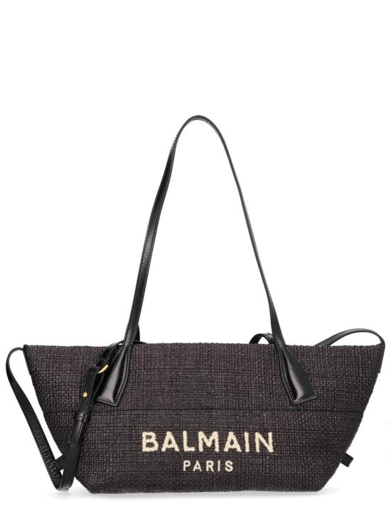 26SS 발망 토트백 GN1FD039TRAA 0PA BLACK - BALMAIN