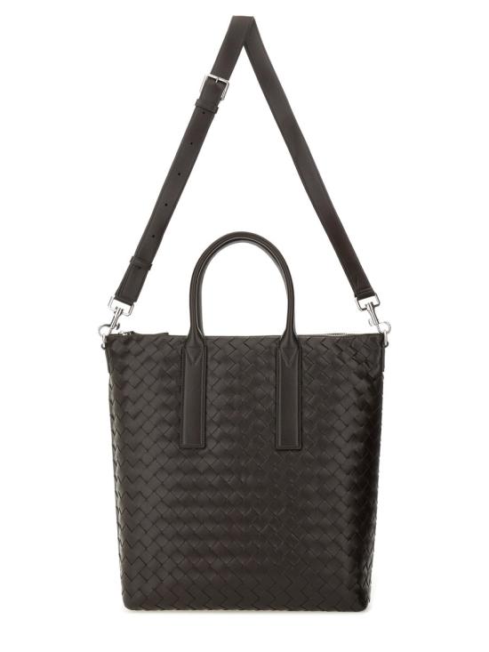 25FW 보테가베네타 인트레치아토 지퍼 노스 사우스 토트백 815783 V2HL12145 BROWN - BOTTEGA VENETA