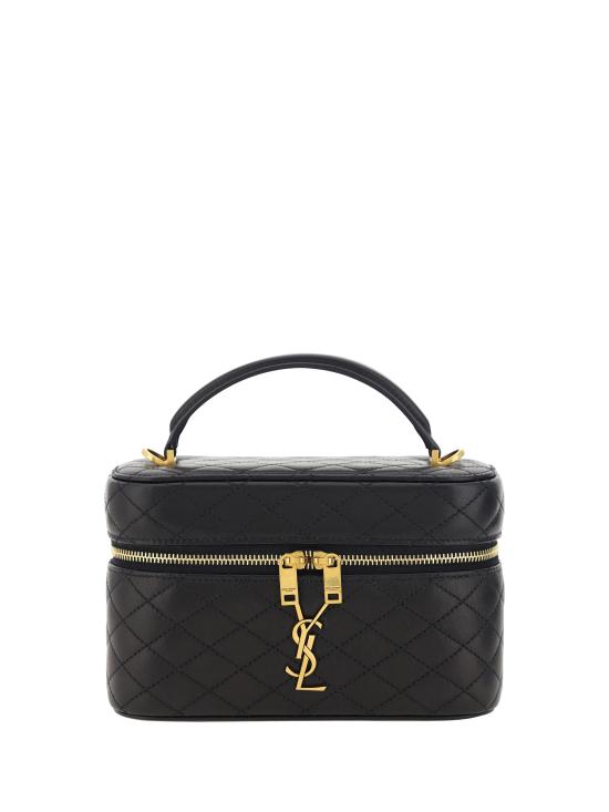 26SS 생로랑 램스킨 가비 베니티 백 7667311EL07 BLACK - SAINT LAURENT