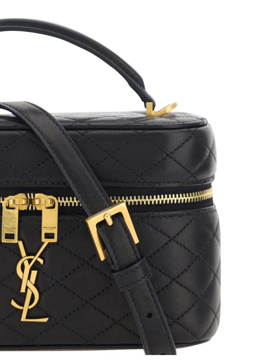 26SS 생로랑 램스킨 가비 베니티 백 7667311EL07 BLACK - SAINT LAURENT