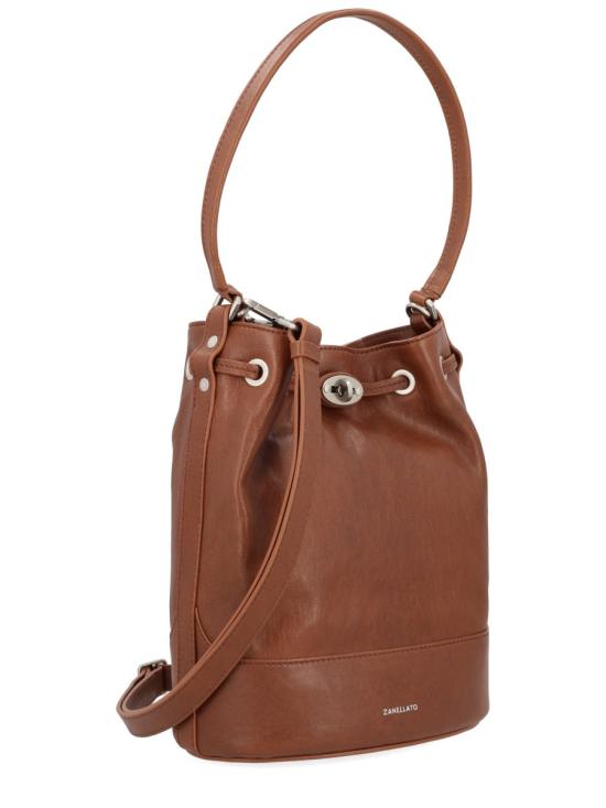 25FW 자넬라토 숄더백 068980S 2100000Z1152 BROWN - ZANELLATO