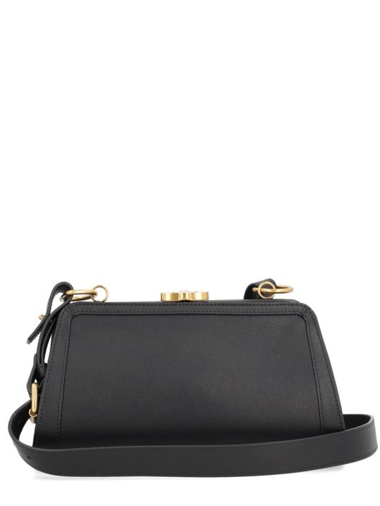 25FW 비비안웨스트우드 애스콧 프레임 백 4603000KW L00BZN401 BLACK - VIVIENNE WESTWOOD