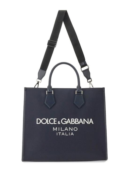 돌체앤가바나 Large nylon 쇼퍼백 BM2271 AG1828C653 BLUE - DOLCE & GABBANA