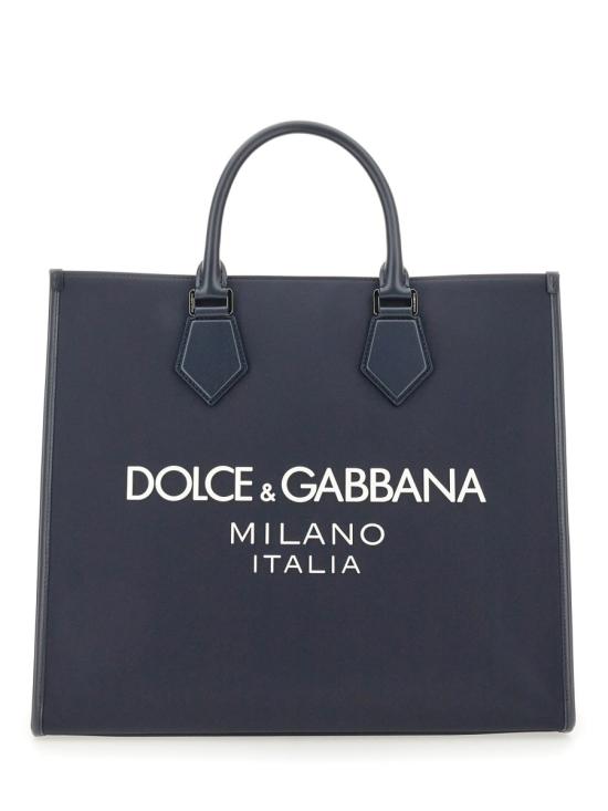  돌체앤가바나 Large nylon 쇼퍼백 BM2271 AG1828C653 BLUE - DOLCE & GABBANA