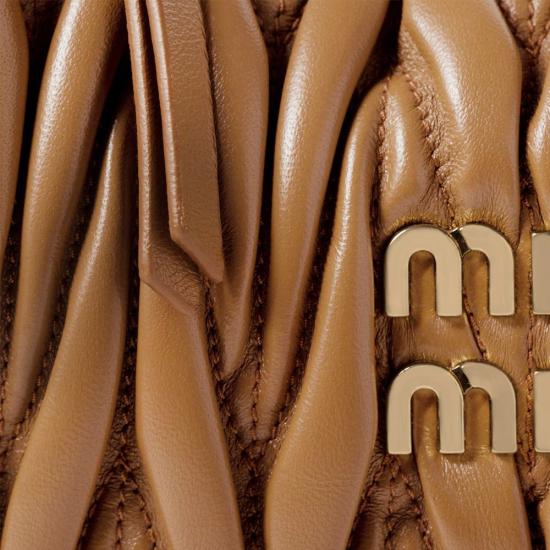 26FW 미우미우 숄더백 ULT 009746 CARAMEL TU - MIU MIU