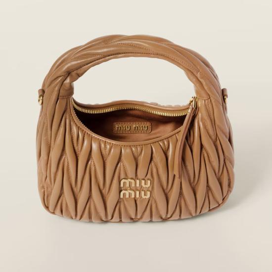 26FW 미우미우 숄더백 ULT 009746 CARAMEL TU - MIU MIU