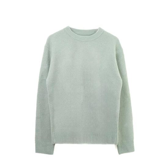  왁스 런던 긴팔 티셔츠 AW24 KNT WLD BLG GRE