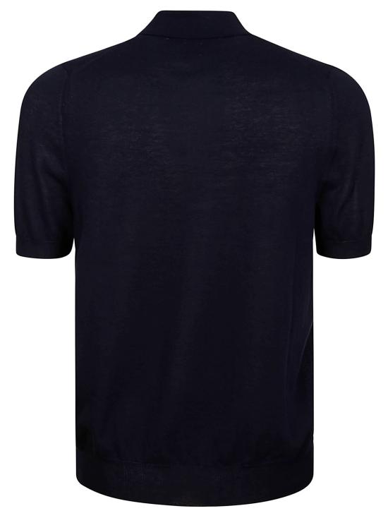 26FW 힌더스트리 폴로 티셔츠 HMA002S070005 BLUE - HINDUSTRIE