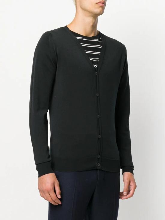 26FW 존스메들리 가디건 PETWORTH BLACK - JOHN SMEDLEY