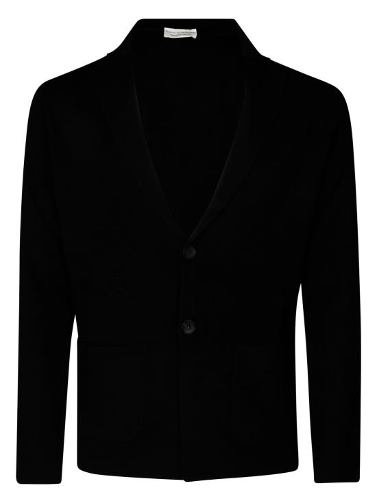26FW 필리포 드 로렌티스 가디건 RJMLMPT WM14M 990 BLACK