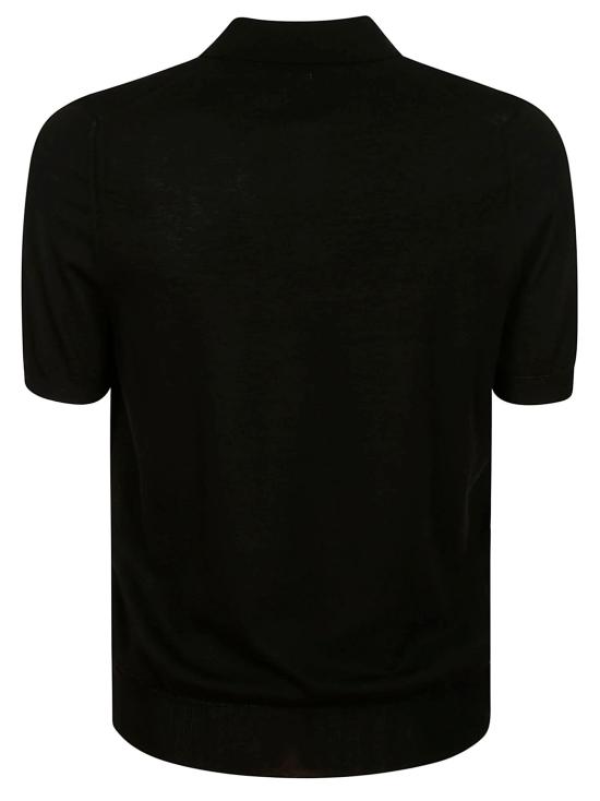 26FW 힌더스트리 폴로 티셔츠 HMA002S070015 BLACK - HINDUSTRIE
