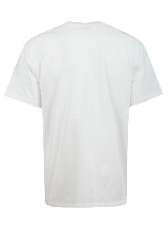 26FW 칼하트 WIP 숏슬리브 체이스 티셔츠 I026391 00RXX WHITE GOLD - CARHARTT WIP