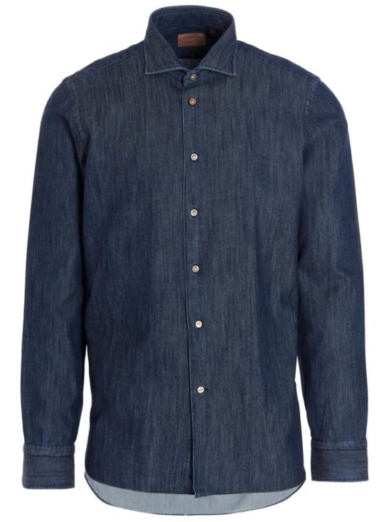 26FW 보리엘로 데님 셔츠 9095 01 DARK DENIM - BORRIELLO