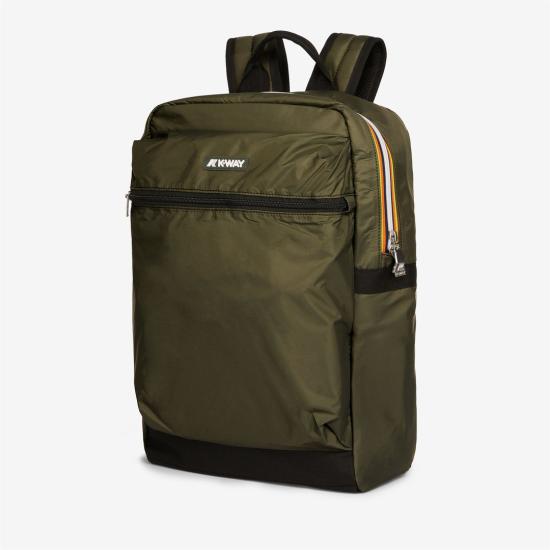 26FW 까웨 백팩 K2116RW WMR GREEN BLACKISH - K-WAY