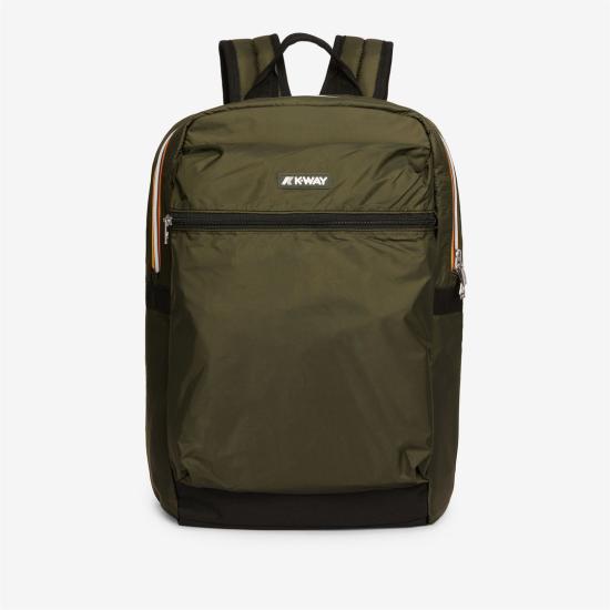26FW 까웨 백팩 K2116RW WMR GREEN BLACKISH