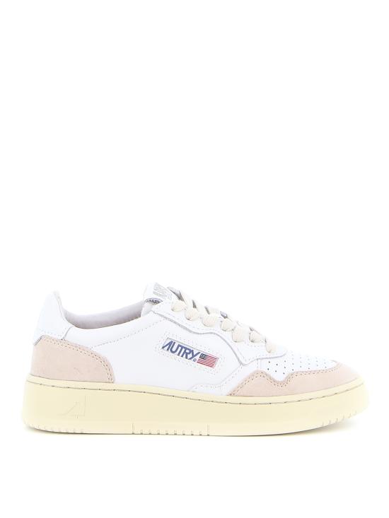 26FW 오트리 메달리스트 로우 스니커즈 AULMLS33 WHITE